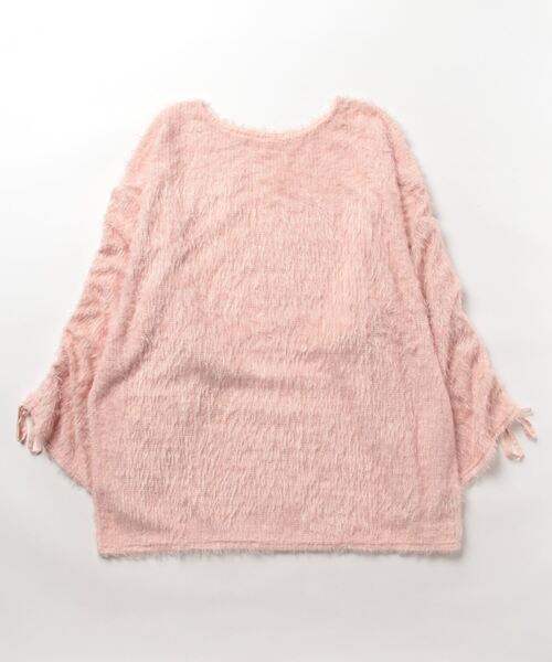 STYLEBLOCK(スタイルブロック)の「ドロップショルダーオーバーサイズニットトップス(ニット/セーター・レディース・ピンク/ブルー/チャコールグレー/アイボリー・FREE)」の9枚目の写真