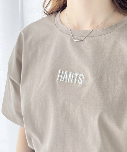 セール】コーデを上品に魅せる。接触冷感立体刺繍Tシャツ（T