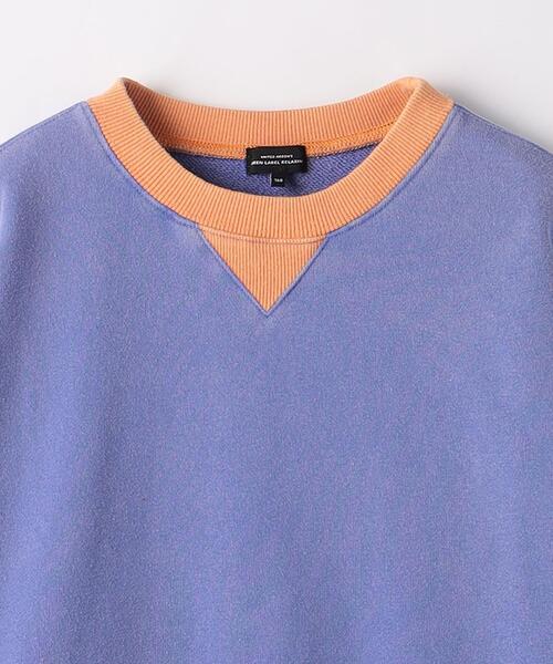 green label relaxing（グリーンレーベルリラクシング）の「裏毛 ダメージリンガー プルオーバー 140cm-160cm（スウェット・キッズ・レッド/パープル/ライトグレー・140cm/160cm/150cm）」の8枚目の写真