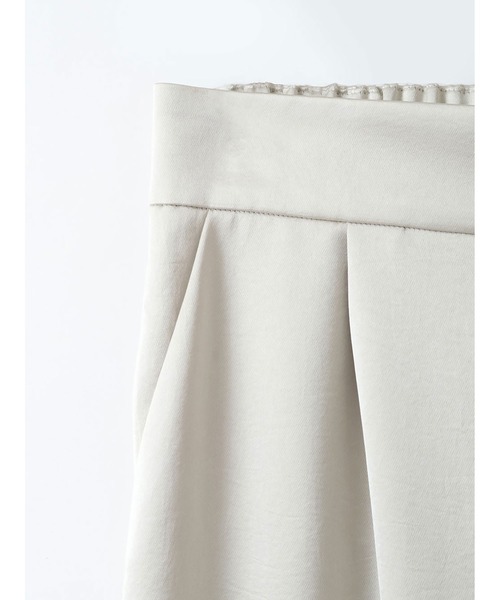 アンシェヌマン　パンツ enchainement（アンシェヌマン）の「Satin Wide Pants（その他