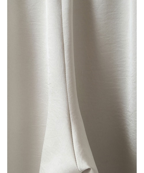アンシェヌマン　パンツ enchainement（アンシェヌマン）の「Satin Wide Pants（その他