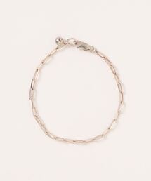 20/80 | 【20/80】 STERLING SILVER SQUARE CHAIN BRACELET 3mm width(ブレスレット)
