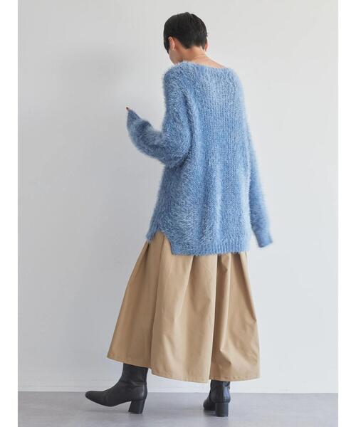 AMERICAN HOLIC（アメリカンホリック）の「タックフレアスカート（スカート・レディース・ブルー/ベージュ/ブラック・M/L）」の20枚目の写真