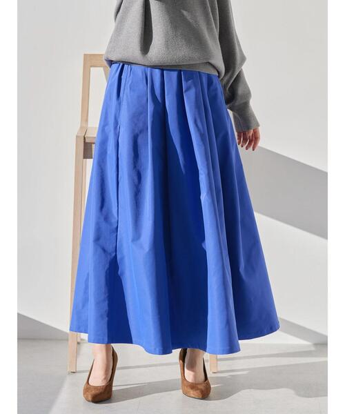 AMERICAN HOLIC（アメリカンホリック）の「タックフレアスカート（スカート・レディース・ブルー/ベージュ/ブラック・M/L）」の21枚目の写真