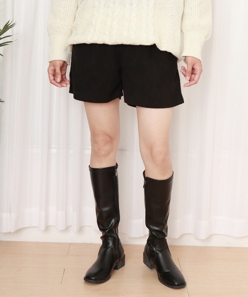 Miniministore(ミニミニストア)の「コーデュロイ ショートパンツ レディース(その他パンツ・レディース・アイボリー/ブラック/ブラウン/グリーン・L/M/XL/S)」の20枚目の写真