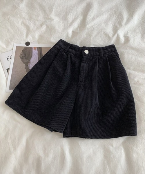 Miniministore(ミニミニストア)の「コーデュロイ ショートパンツ レディース(その他パンツ・レディース・アイボリー/ブラック/ブラウン/グリーン・L/M/XL/S)」の10枚目の写真
