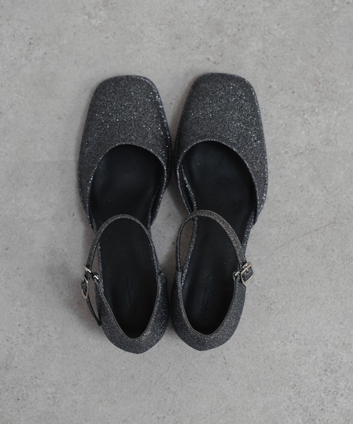 Kastane（カスタネ）の「【オケージョン対応/新色追加】スクエアストラップパンプス（パンプス・レディース・シルバー/ブラック/ゴールド/ブラウン/チャコールグレー/レオパード・37/36/38）」の14枚目の写真