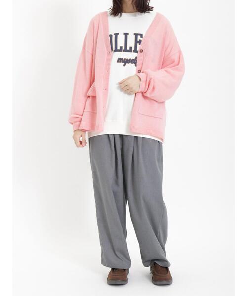 Samansa Mos2(サマンサ モスモス)の「◎バルーンスラックスパンツ(スラックス・レディース・ブラック/カーキ/グレー/ベージュ・F)」の15枚目の写真