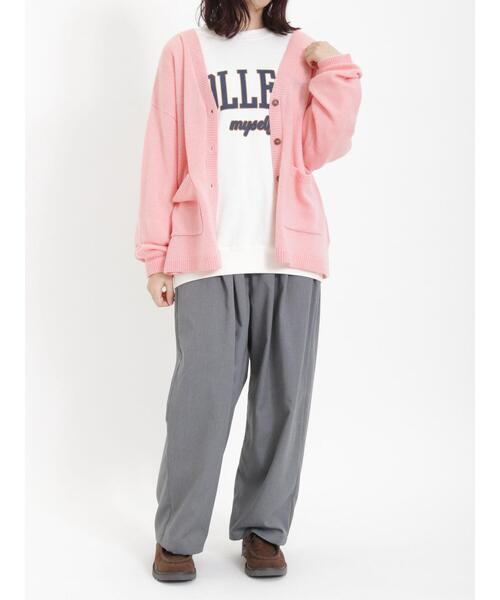 Samansa Mos2(サマンサ モスモス)の「◎バルーンスラックスパンツ(スラックス・レディース・ブラック/カーキ/グレー/ベージュ・F)」の16枚目の写真