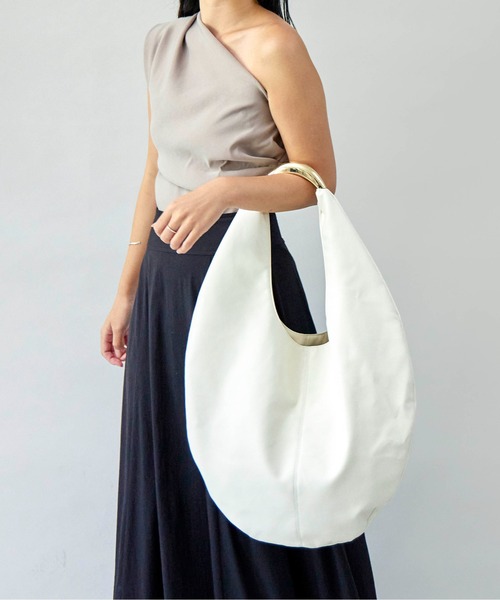 【美品】LE VERNIS ルベルニ　スカルプチャーバッグ M 三日月 トート LE VERNIS] Sculpture bag S | CASSELINI ONLINE SHOP