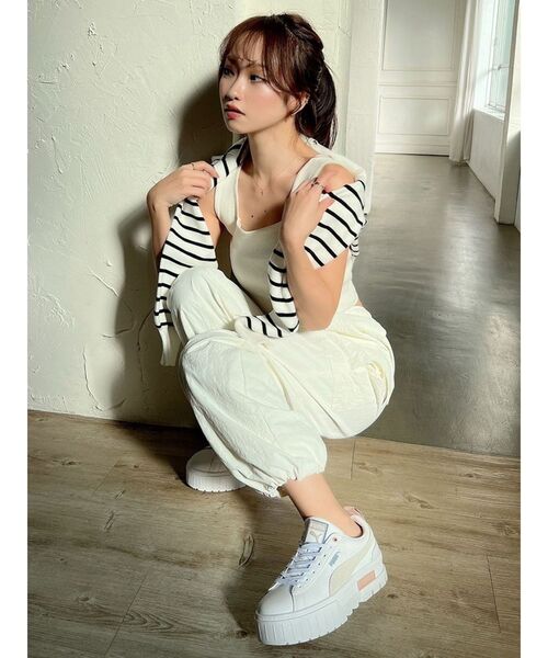 RESEXXY（リゼクシー）の「クルーネックニットカーディガン（カーディガン/ボレロ・レディース・イエロー/ブラック/ブルー/その他1/その他・FREE）」の10枚目の写真