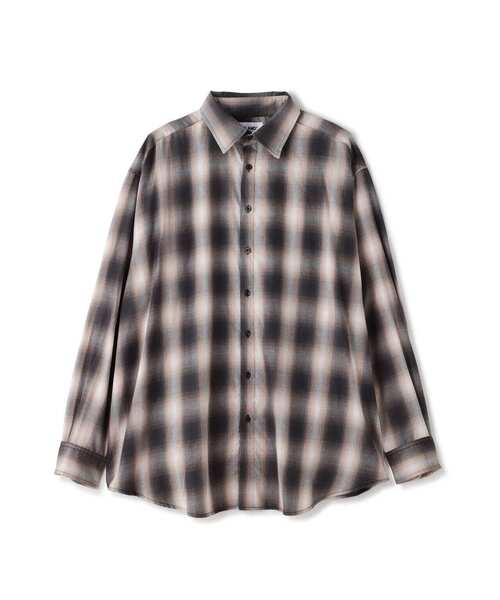 WHITELAND(ホワイトランド)の「WHITELAND/ホワイトランド/CHECK SHIRTS(シャツ/ブラウス・メンズ・イエロー/レッド/ブラック・F)」の4枚目の写真