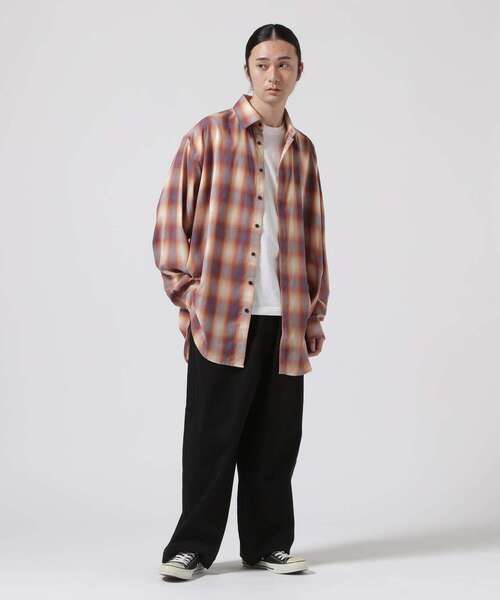 WHITELAND(ホワイトランド)の「WHITELAND/ホワイトランド/CHECK SHIRTS(シャツ/ブラウス・メンズ・イエロー/レッド/ブラック・F)」の7枚目の写真