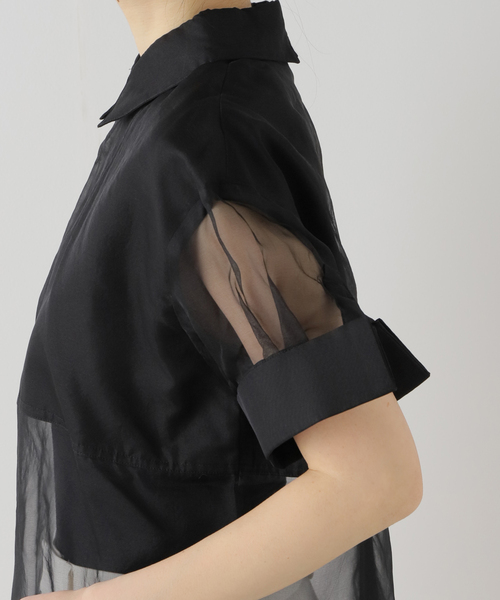 foemina(フォエミナ)の「FOEMINA/フォエミナ JUNIPERTOP(シャツ/ブラウス・レディース・ブラック・SMALL)」の10枚目の写真