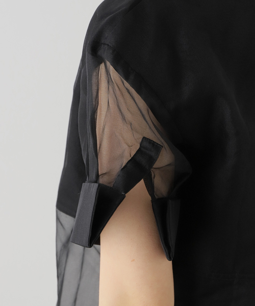 foemina(フォエミナ)の「FOEMINA/フォエミナ JUNIPERTOP(シャツ/ブラウス・レディース・ブラック・SMALL)」の3枚目の写真