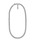 FOSSIL�i�t�H�b�V���j�́u�t�H�b�V�� �A�N�Z�T���[ �����Y �l�b�N���X  JF04696040�i�l�b�N���X�j�v�bSilver