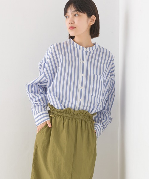 OMNES（オムネス）の「撥水加工ナイロンドロストギャザースカート（スカート・レディース・ブラック/カーキ/ベージュ・FREE）」の18枚目の写真