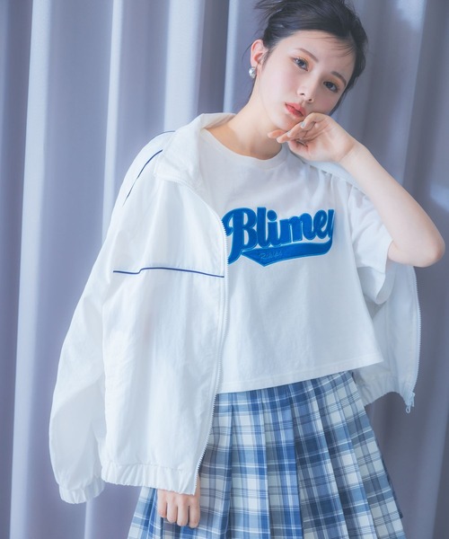 repipi armario（レピピ アルマリオ）の「シャララロゴＴシャツ（Tシャツ/カットソー・キッズ・杢グレー/ブラック/ピンク/ホワイト・LARGE/MEDIUM/SMALL）」の14枚目の写真