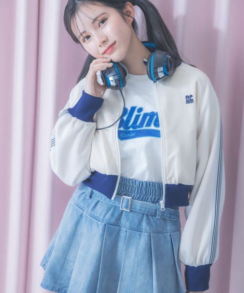 repipi armario（レピピ アルマリオ）の「シャララロゴＴシャツ（Tシャツ/カットソー・キッズ・杢グレー/ブラック/ピンク/ホワイト・LARGE/MEDIUM/SMALL）」の16枚目の写真