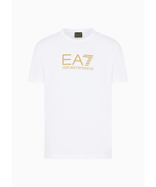 EMPORIO ARMANI EA7(エンポリオアルマーニイーエーセブン)の「【エンポリオ アルマーニ EA7】Gold Label クルーネックTシャツ ピマコットン製(Tシャツ/カットソー・メンズ・ブラック/ホワイト/ベージュ系・XX-LARGE/X-LARGE/MEDIUM/LARGE/SMALL/X-SMALL)」の10枚目の写真
