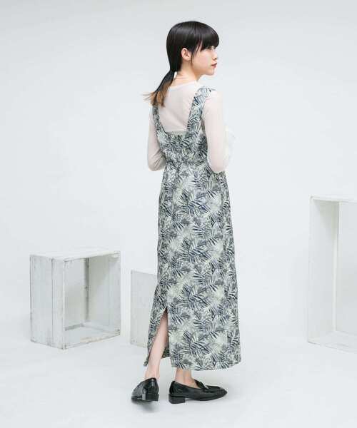 KBF（ケイビーエフ）の「ロングスリーブシアーカットソー（Tシャツ/カットソー・レディース・オフホワイト/ピンク/イエロー・ONE）」の10枚目の写真