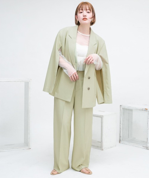 KBF(ケイビーエフ)の「サイドオープンスラックス(スラックス・レディース・モカ/グリーン系その他・36/38)」の18枚目の写真