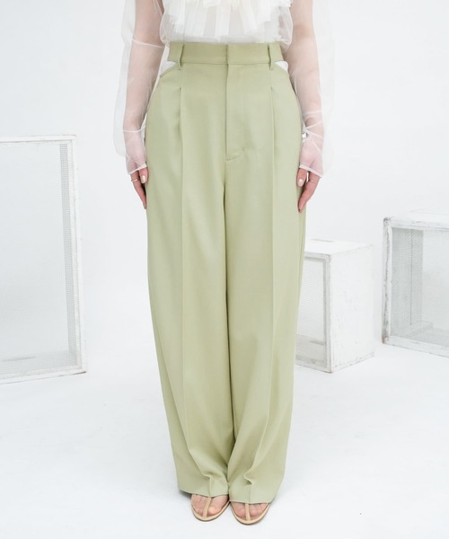 KBF(ケイビーエフ)の「サイドオープンスラックス(スラックス・レディース・モカ/グリーン系その他・36/38)」の20枚目の写真