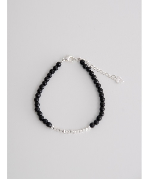 JUMELLE（ジュメロ）の「black beads bracelet（ブレスレット・レディース・ブラック・FREE）」の9枚目の写真