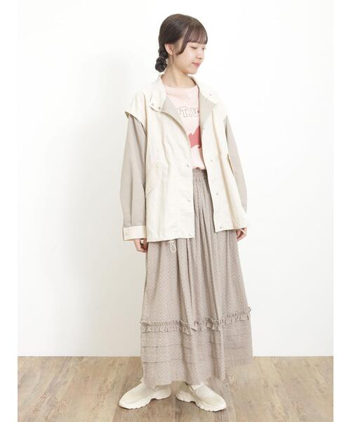 Samansa Mos2（サマンサ モスモス）の「ねこアソートロンT（Tシャツ/カットソー・レディース・チャコールグレー/オフホワイト/サックスブルー/ピンク・F）」の16枚目の写真