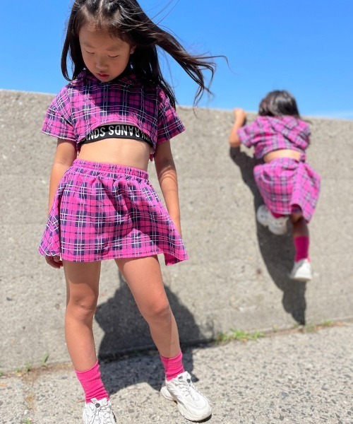 RandS チェックフレアミニスカート（スカート）｜RandS（ランズ