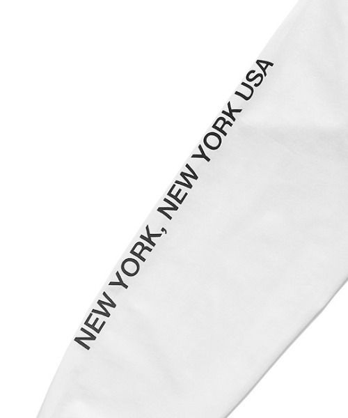 Manhattan Portage（マンハッタンポーテージ）の「Long Sleeve Print T-Shirt（Tシャツ/カットソー・メンズ・ブラック/ホワイト/ブルー/ターコイズブルー/チャコールグレー・SMALL/MEDIUM/LARGE/X-LARGE）」の10枚目の写真