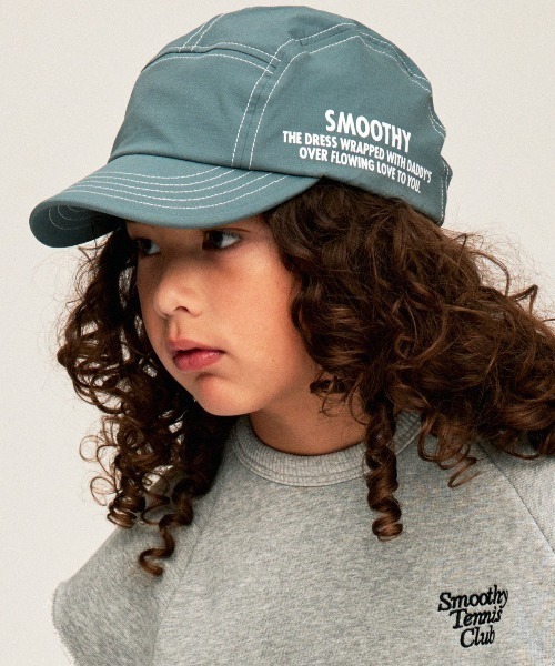 Smoothy(スムージー)の「SMOOTHY CAMP CAP / スムージー キャンプキャップ(キャップ・キッズ・ブラック/ピンク/グリーン・フリー)」の2枚目の写真