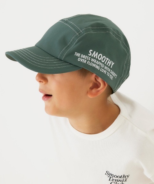 Smoothy(スムージー)の「SMOOTHY CAMP CAP / スムージー キャンプキャップ(キャップ・キッズ・ブラック/ピンク/グリーン・フリー)」の6枚目の写真