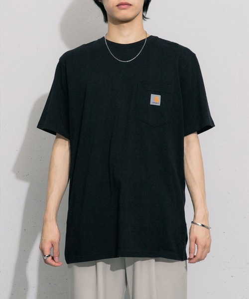 Carhartt（カーハート）の「carhartt　SHORT-SLEEVE POCKET T-SHIRTS（Tシャツ/カットソー・メンズ・ブルー/ブラック/ホワイト・MEDIUM/LARGE）」の3枚目の写真