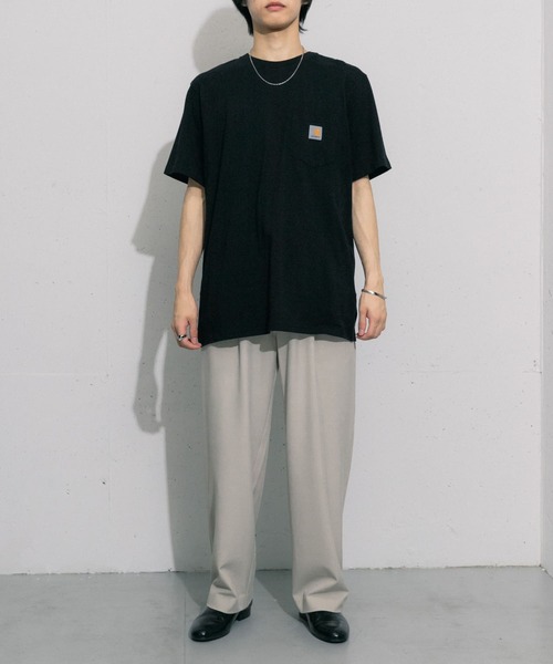 Carhartt（カーハート）の「carhartt　SHORT-SLEEVE POCKET T-SHIRTS（Tシャツ/カットソー・メンズ・ブルー/ブラック/ホワイト・MEDIUM/LARGE）」の16枚目の写真