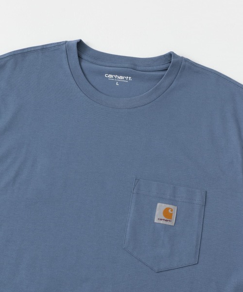 Carhartt（カーハート）の「carhartt　SHORT-SLEEVE POCKET T-SHIRTS（Tシャツ/カットソー・メンズ・ブルー/ブラック/ホワイト・MEDIUM/LARGE）」の4枚目の写真