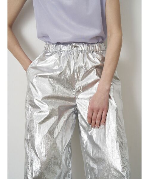 ELENDEEK(エレンディーク)の「シャイニーパンツ(その他パンツ・レディース・シルバー/ブラック・FREE)」の16枚目の写真