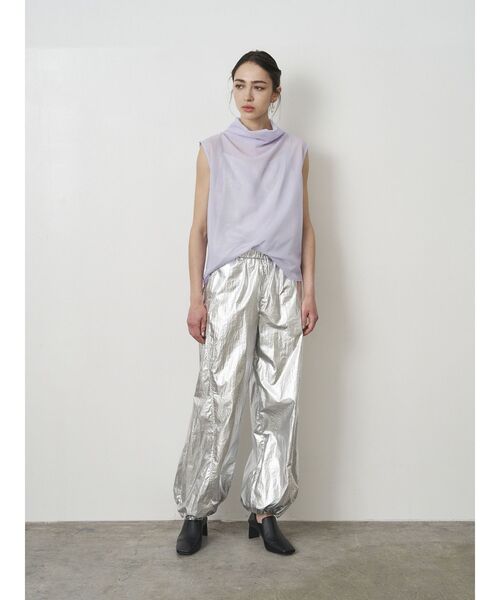 ELENDEEK(エレンディーク)の「シャイニーパンツ(その他パンツ・レディース・シルバー/ブラック・FREE)」の19枚目の写真