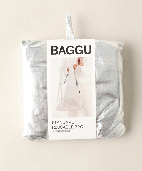 U by SPICK&SPAN（ユーバイスピックアンドスパン）の「【BAGGU/バグゥ】 Standard Baggu Metallic（ハンドバッグ・レディース・ゴールド・FREE）」の9枚目の写真