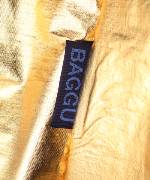 U by SPICK&SPAN（ユーバイスピックアンドスパン）の「【BAGGU/バグゥ】 Standard Baggu Metallic（ハンドバッグ・レディース・ゴールド・FREE）」の18枚目の写真