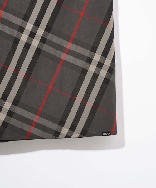 MILKFED.（ミルクフェド）の「PLAID LONG SKIRT（スカート・レディース・オリーブ/チャコール・ONE SIZE）」の7枚目の写真