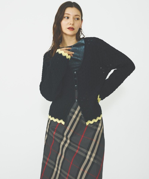 MILKFED.（ミルクフェド）の「PLAID LONG SKIRT（スカート・レディース・オリーブ/チャコール・ONE SIZE）」の16枚目の写真