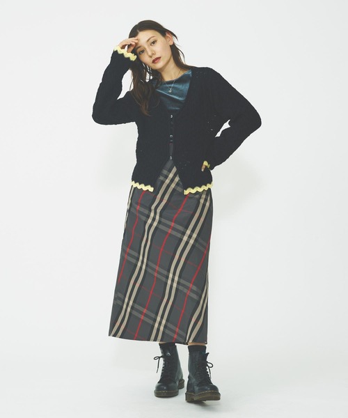 セール】PLAID LONG SKIRT（スカート）｜MILKFED.（ミルクフェド