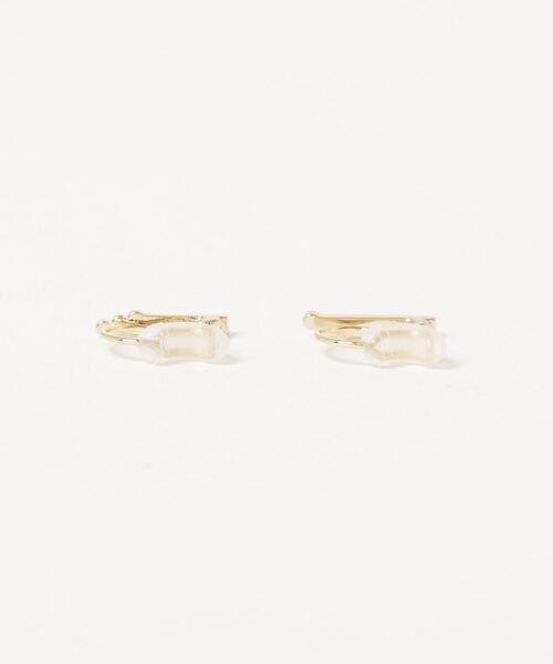 itam（アイタム）の「【itam】アイタム/ 3連ストーン ノンホールピアス（イヤリング・レディース・ゴールド/シルバー・FREE）」の6枚目の写真