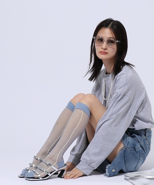 ketty cherie(ケティシェリー)の「【新色・新サイズ追加】リボンチャームミュール(サンダル・レディース・オフホワイト/ブラック/シルバー系その他/ネイビー/ゴールド系その他/レッド・M/S/LL/L)」の16枚目の写真