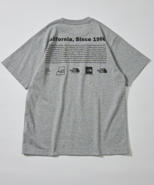 THE NORTH FACE（ザノースフェイス）の「THE NORTH FACE/ザノースフェイス S/S Historical Logo Tee / NT32407 / ショートスリーブヒストリカルロゴティー（Tシャツ/カットソー・メンズ・ブラック/グレー/ホワイト・X-LARGE/LARGE/MEDIUM）」の3枚目の写真