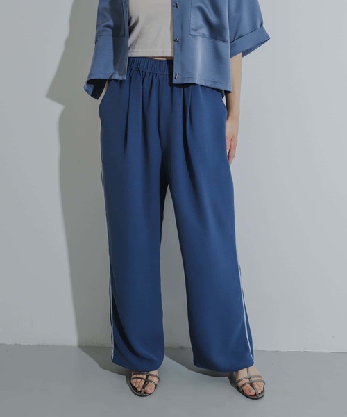 24AW PS Paul Smith ストレッチ サイドライン イージー パンツ 24AW PS Paul Smith ストレッチ サイドライン イージー パンツ