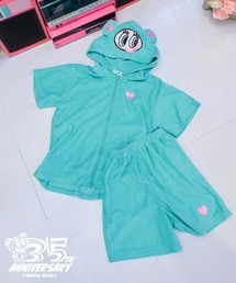 Lycee mine（リセマイン）の「【ANGEL BLUE】【ジュニア】ナカムラくんパイルルームウェアセット（ルームウェア/パジャマ・キッズ）」