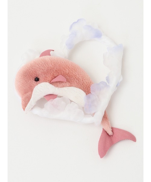 ピンクハウス　いるかコサージュ PINK HOUSE（ピンクハウス）の「いるかコサージュ（ブローチ