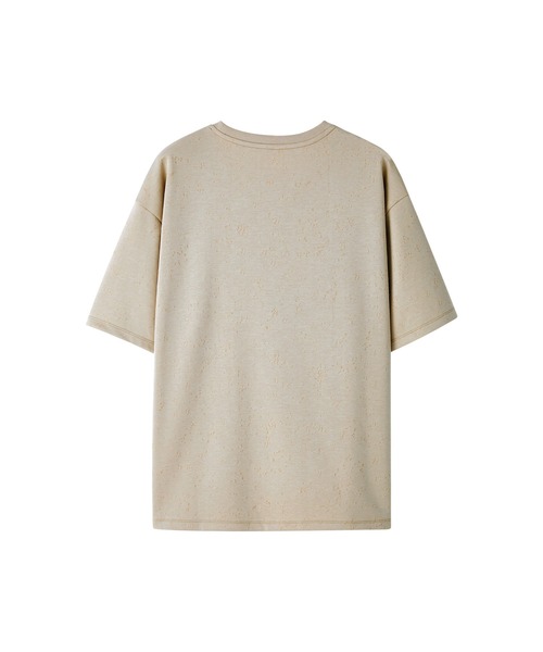 tageechita（タジチタ）の「【tageechita】ハンドドローイングキャンドルTシャツ（Tシャツ/カットソー・レディース・ベージュ/オフホワイト・S/M/L）」の10枚目の写真